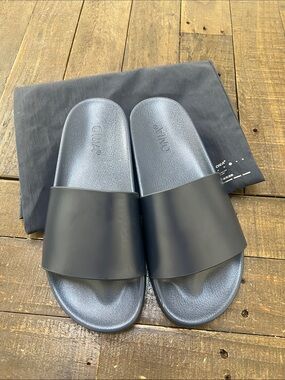 Onia Men’s Black Slide Sandals